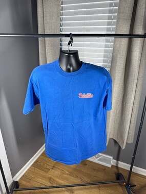 Pearl Jam Philadelphia Phillies Inspired Logo T-Shirt Blue XL